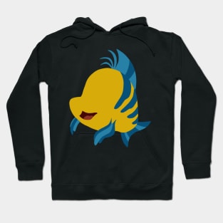 Yellow and Blue Fish Hoodie